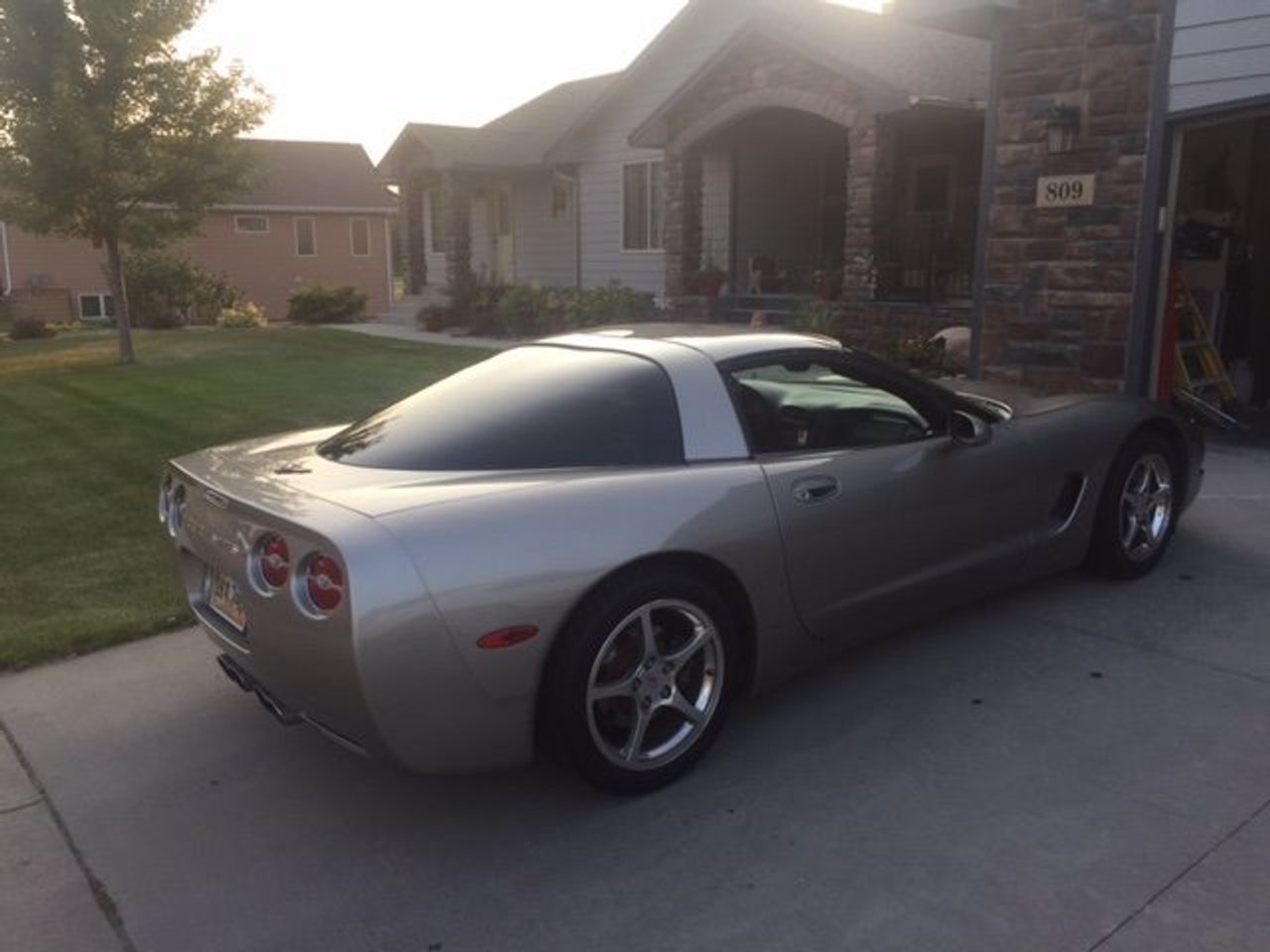 1998 Chevrolet Corvette Base | Sioux Falls, SD, Light Gray, Rear Wheel