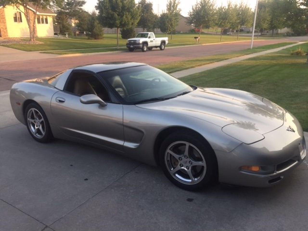 1998 Chevrolet Corvette Base | Sioux Falls, SD, Light Gray, Rear Wheel