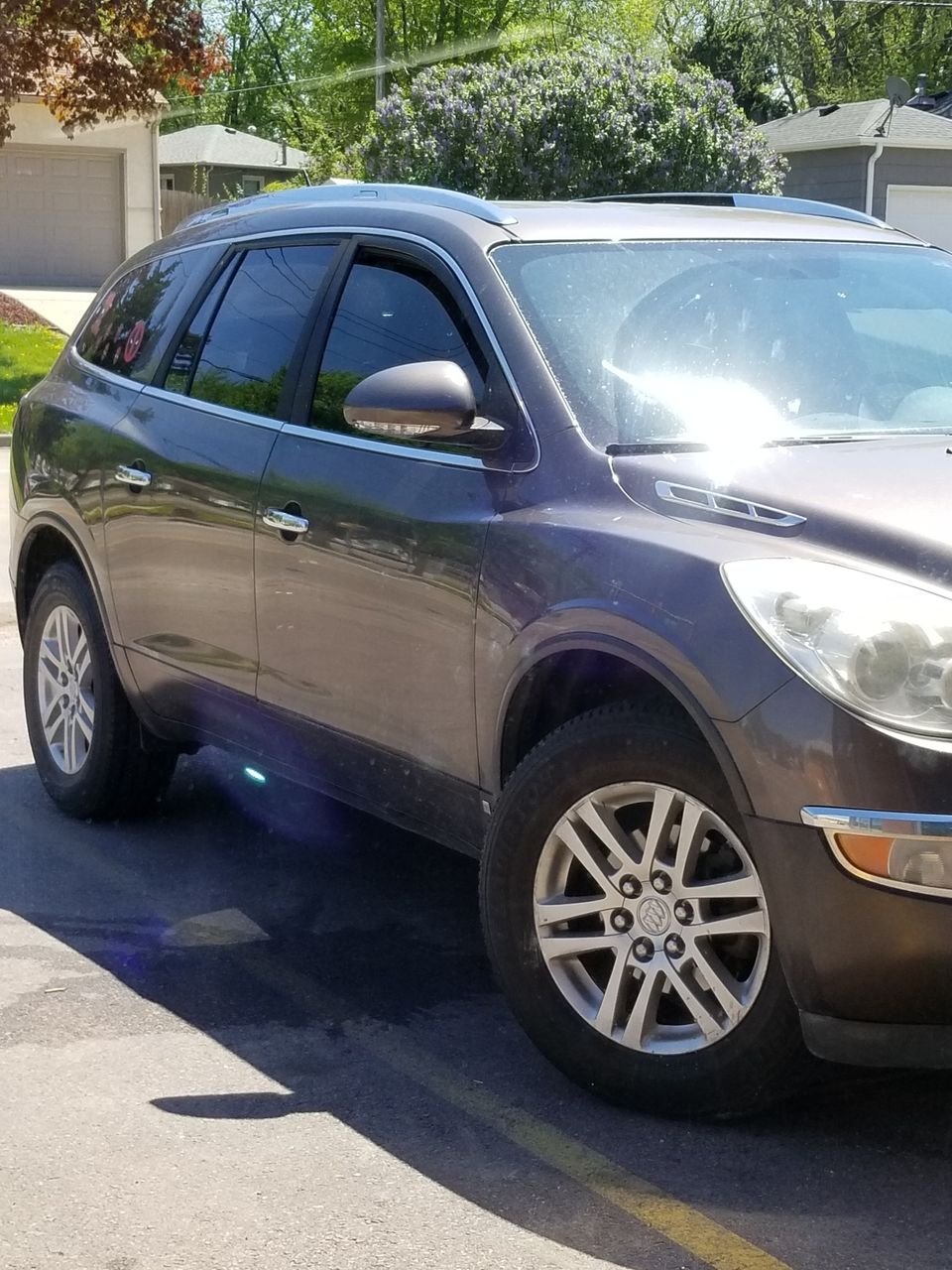 2008 Buick Enclave CX | Sioux Falls, SD, Cocoa Metallic (Brown & Beige), Front Wheel