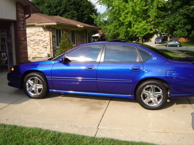 2005 Chevrolet Impala, Superior Blue Metallic (Blue), Front Wheel