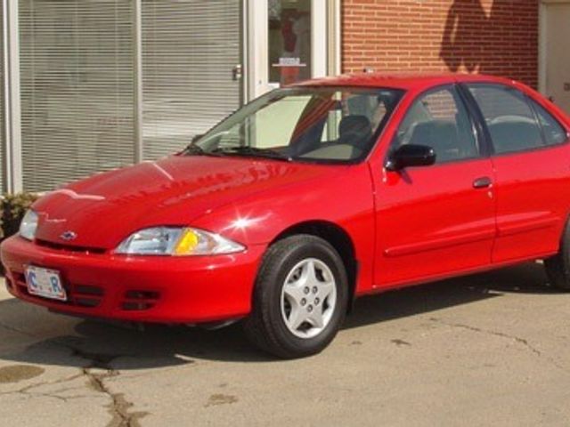 2002 Chevrolet Cavalier, Bright Red (Red & Orange), Front Wheel