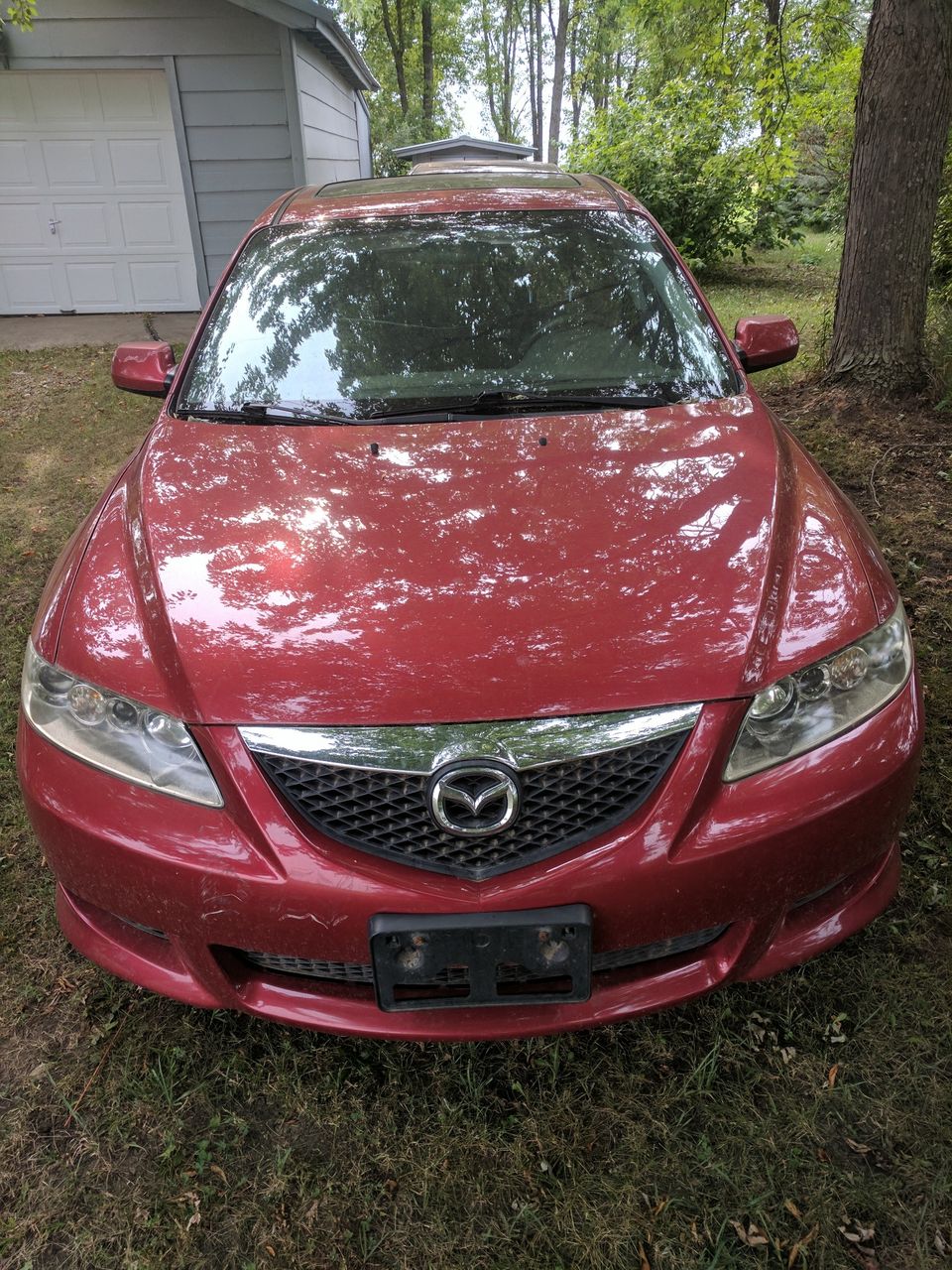 2003 Mazda Mazda6 s | Sioux Falls, SD, Redfire Metallic (Red & Orange), Front Wheel