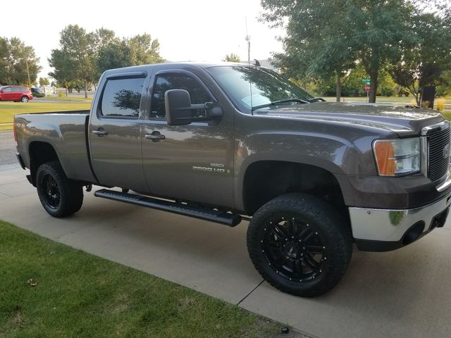 2008 GMC Sierra 2500HD SLT, Medium Brown Metallic (Brown & Beige), 4x4