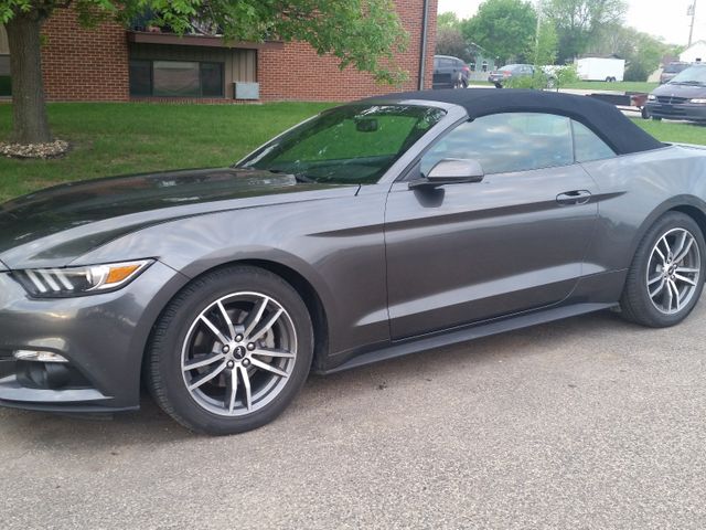 2015 Ford Mustang EcoBoost Premium, Guard (Gray), Rear Wheel