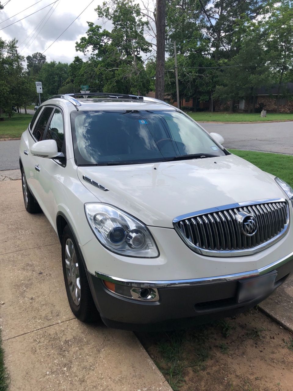 2011 Buick Enclave CXL-1 | Denison, TX, White Opal (White), Front Wheel