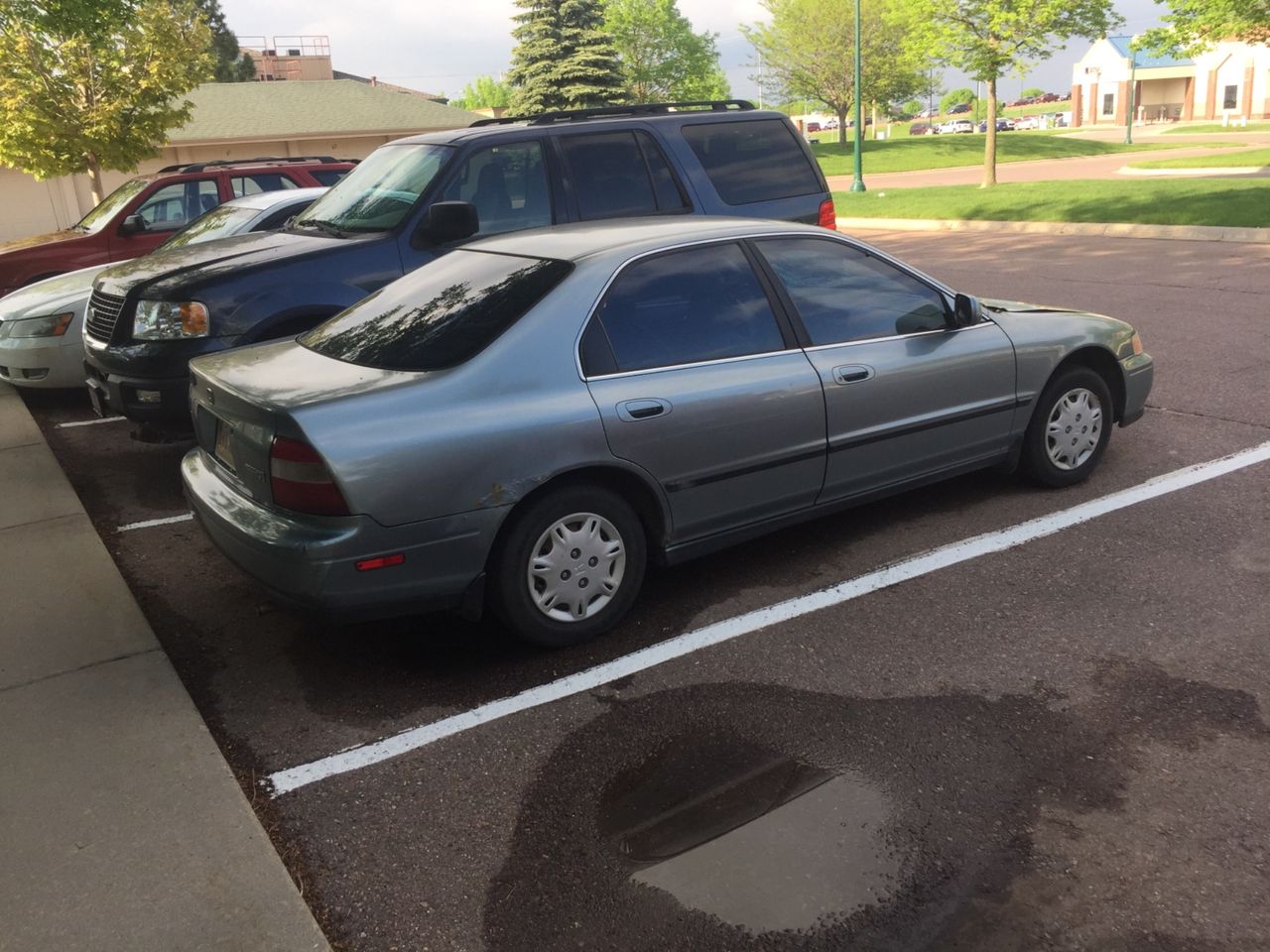 1995 Honda Accord EX | Sioux Falls, SD, Nocturne Blue Pearl Metallic (Blue), Front Wheel