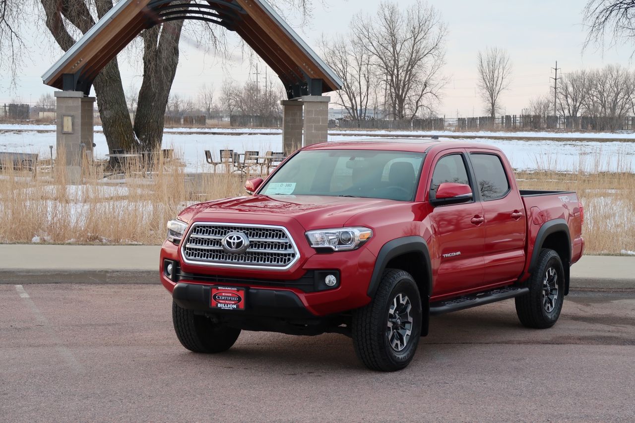 2017 Toyota Tacoma TRD Off-Road | Sioux Falls, SD, Barcelona Red Metallic (Red & Orange), 4x4