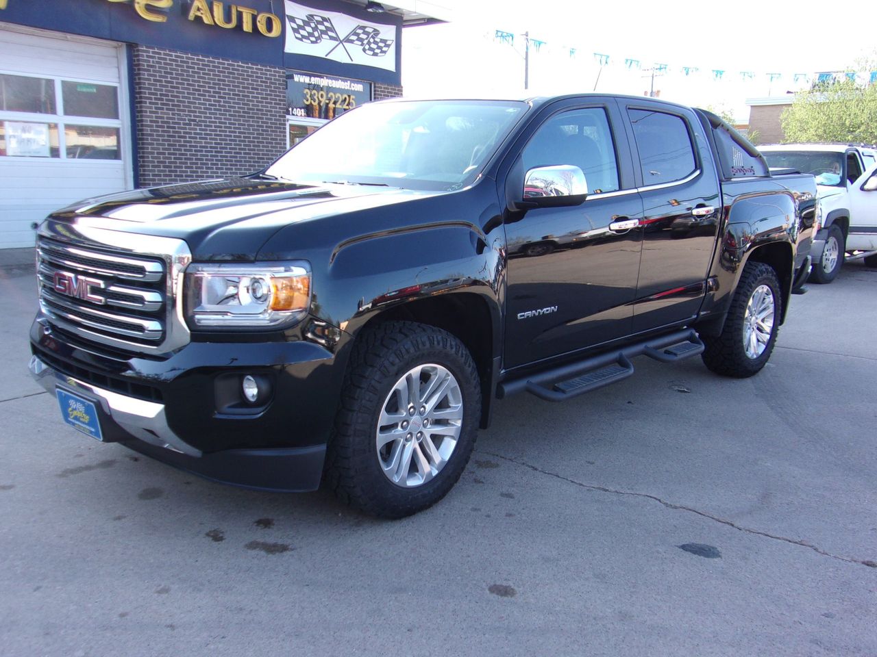 2017 GMC Canyon SLT | Sioux Falls, SD, Onyx Black (Black), 4x4