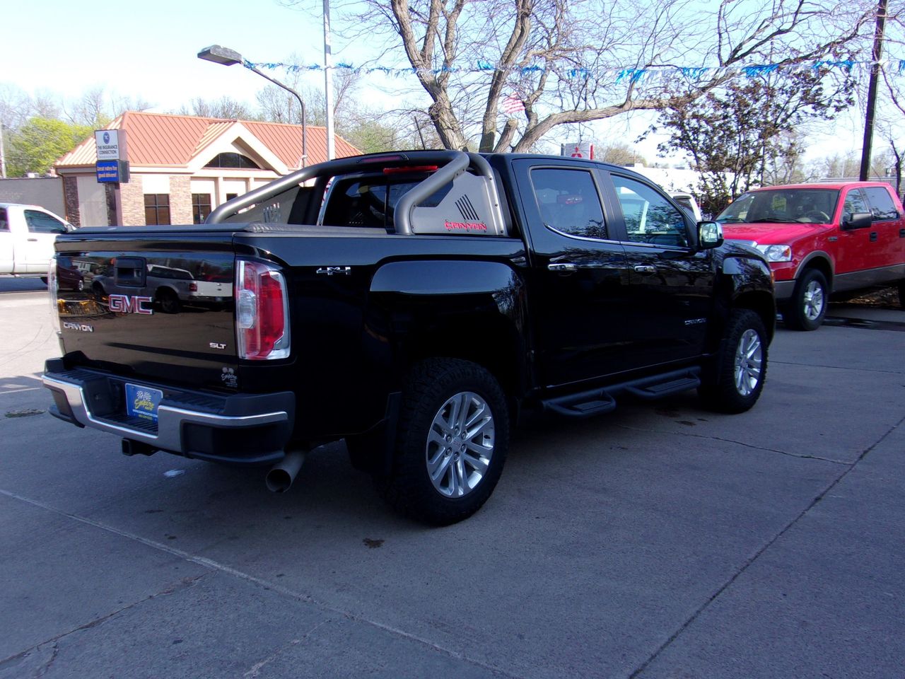 2017 GMC Canyon SLT | Sioux Falls, SD, Onyx Black (Black), 4x4