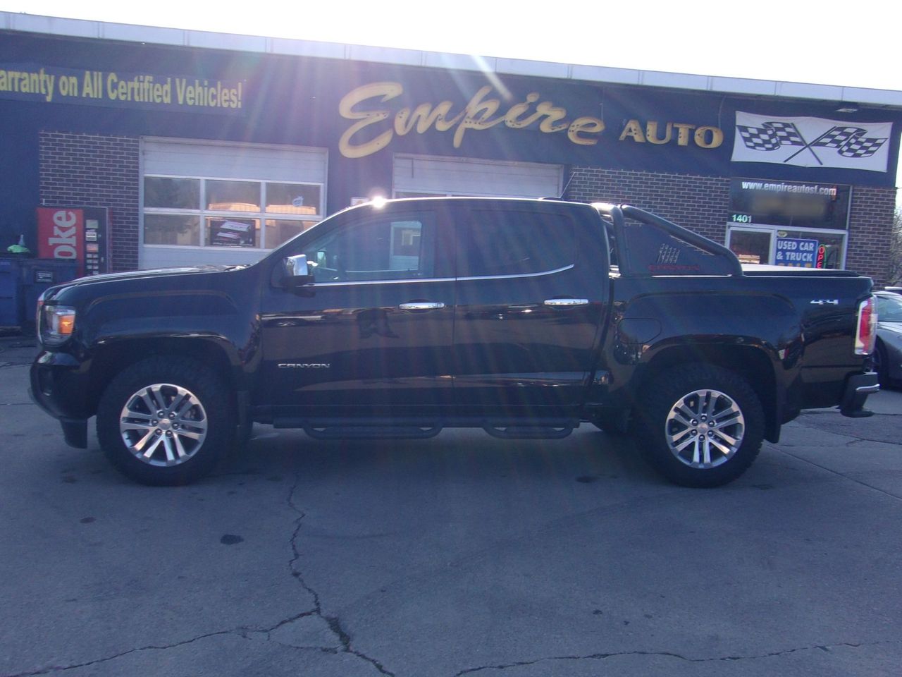 2017 GMC Canyon SLT | Sioux Falls, SD, Onyx Black (Black), 4x4