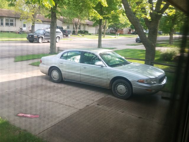 2001 Buick LeSabre Custom, Sterling Silver Metallic (Silver), Front Wheel