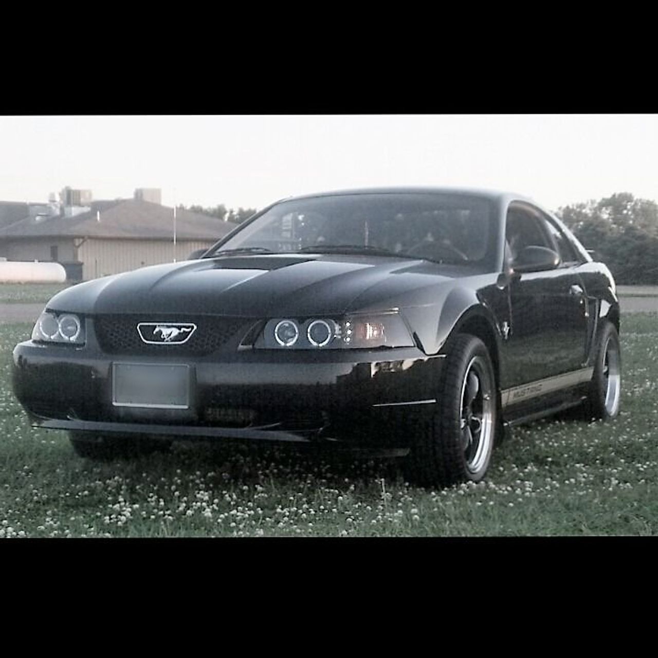 2002 Ford Mustang Base | Yankton, SD, Black Clearcoat (Black), Rear Wheel