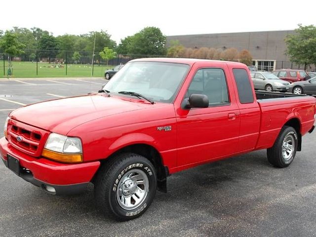 1999 Ford Ranger XL, Bright Red Clearcoat (Red & Orange)