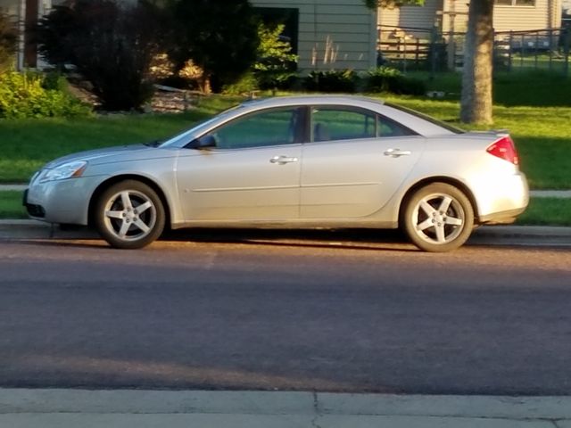 2008 Pontiac G6 GT, Liquid Silver Metallic (Silver), Front Wheel