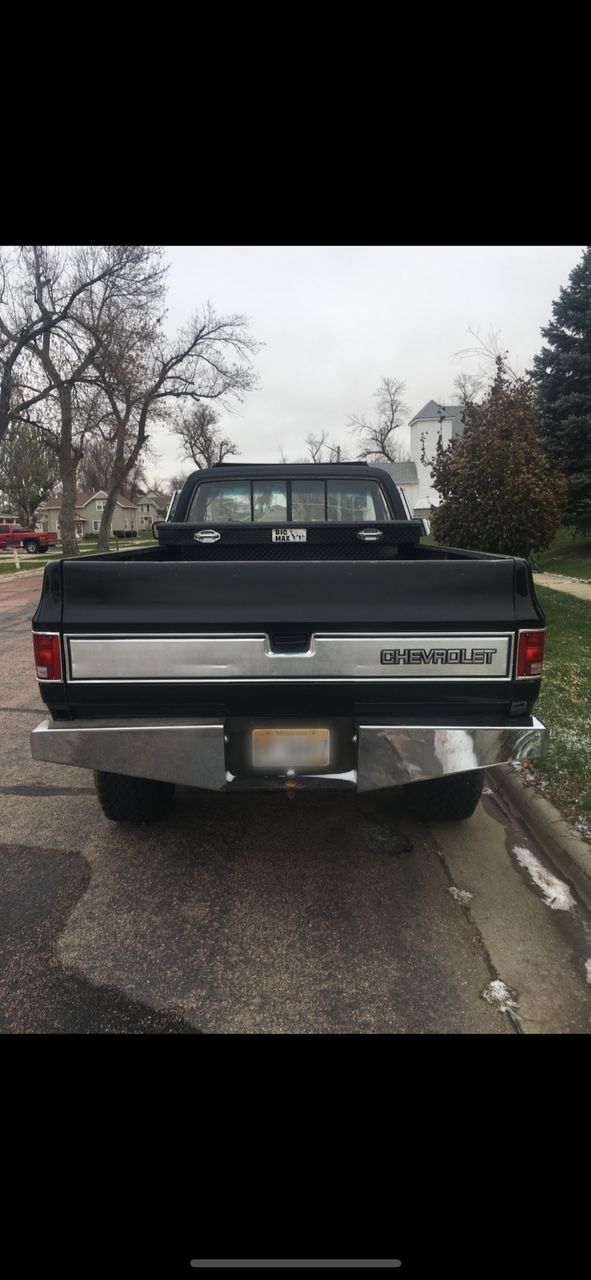 1978 Chevrolet C/K 10 Series Silverado | Garretson, SD, Black, 4x4