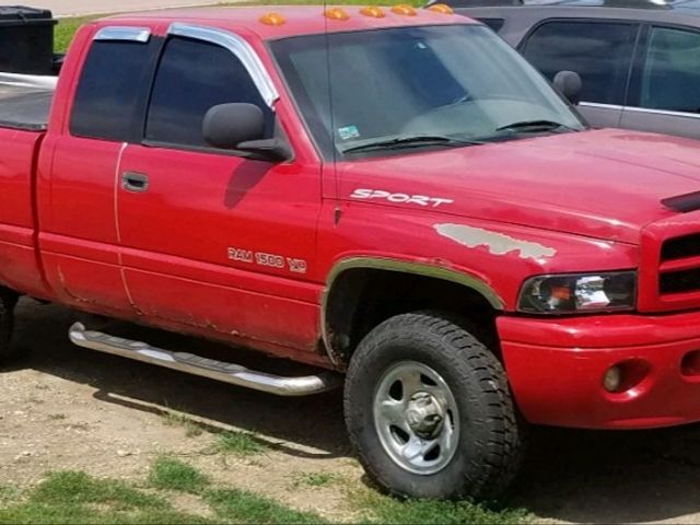 1999 Dodge RAM 150, Red & Orange