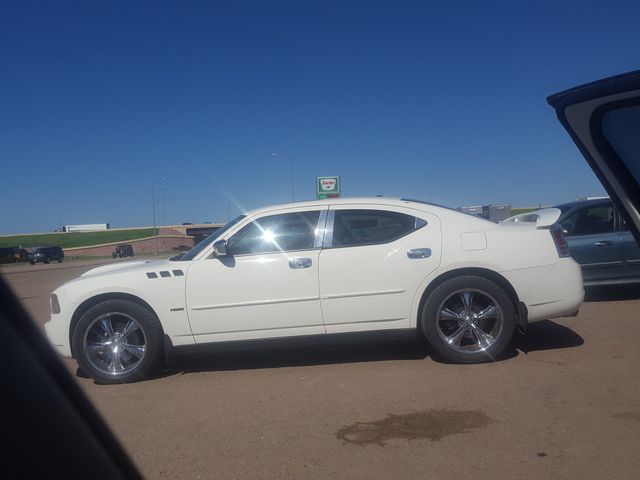 2007 Dodge Charger RT, Stone White Clearcoat (White), Rear Wheel