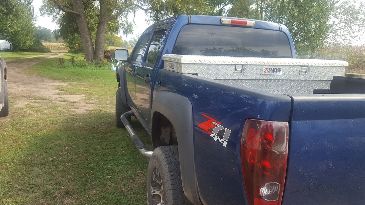 2006 Chevrolet Colorado LS | Alvord, IA, Blue Granite Metallic (Blue), Rear Wheel