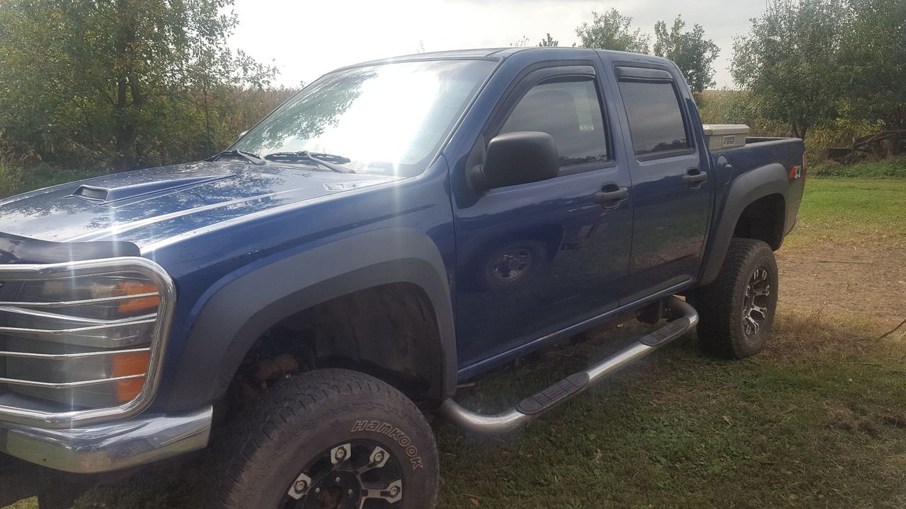 2006 Chevrolet Colorado LS | Alvord, IA, Blue Granite Metallic (Blue), Rear Wheel