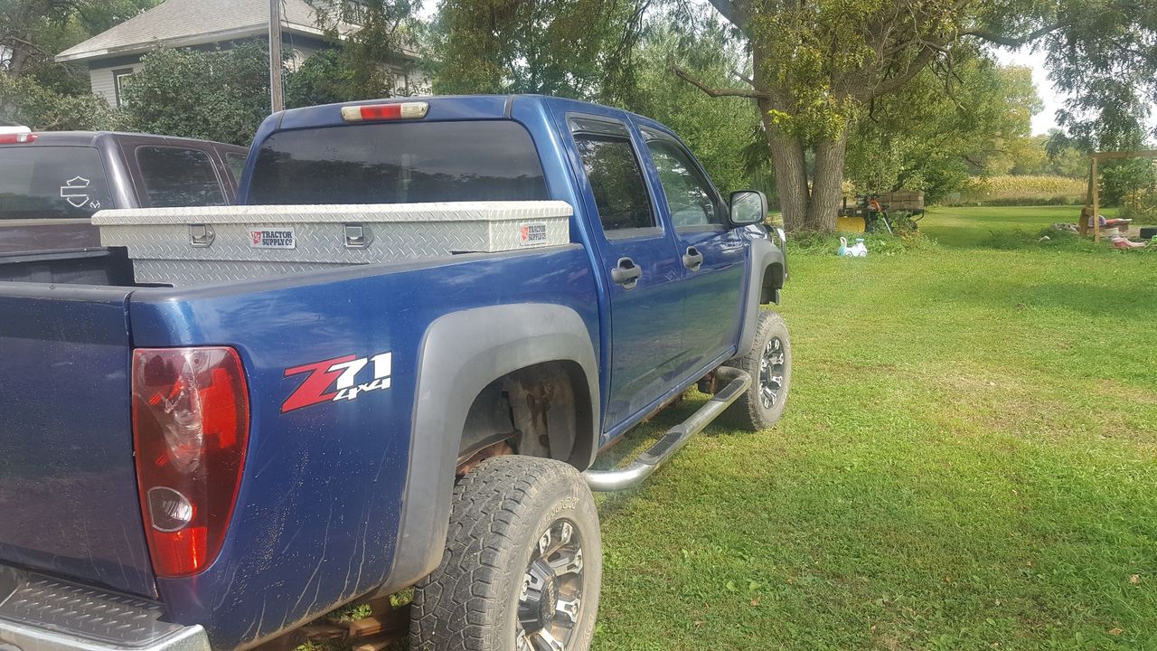 2006 Chevrolet Colorado LS | Alvord, IA, Blue Granite Metallic (Blue), Rear Wheel