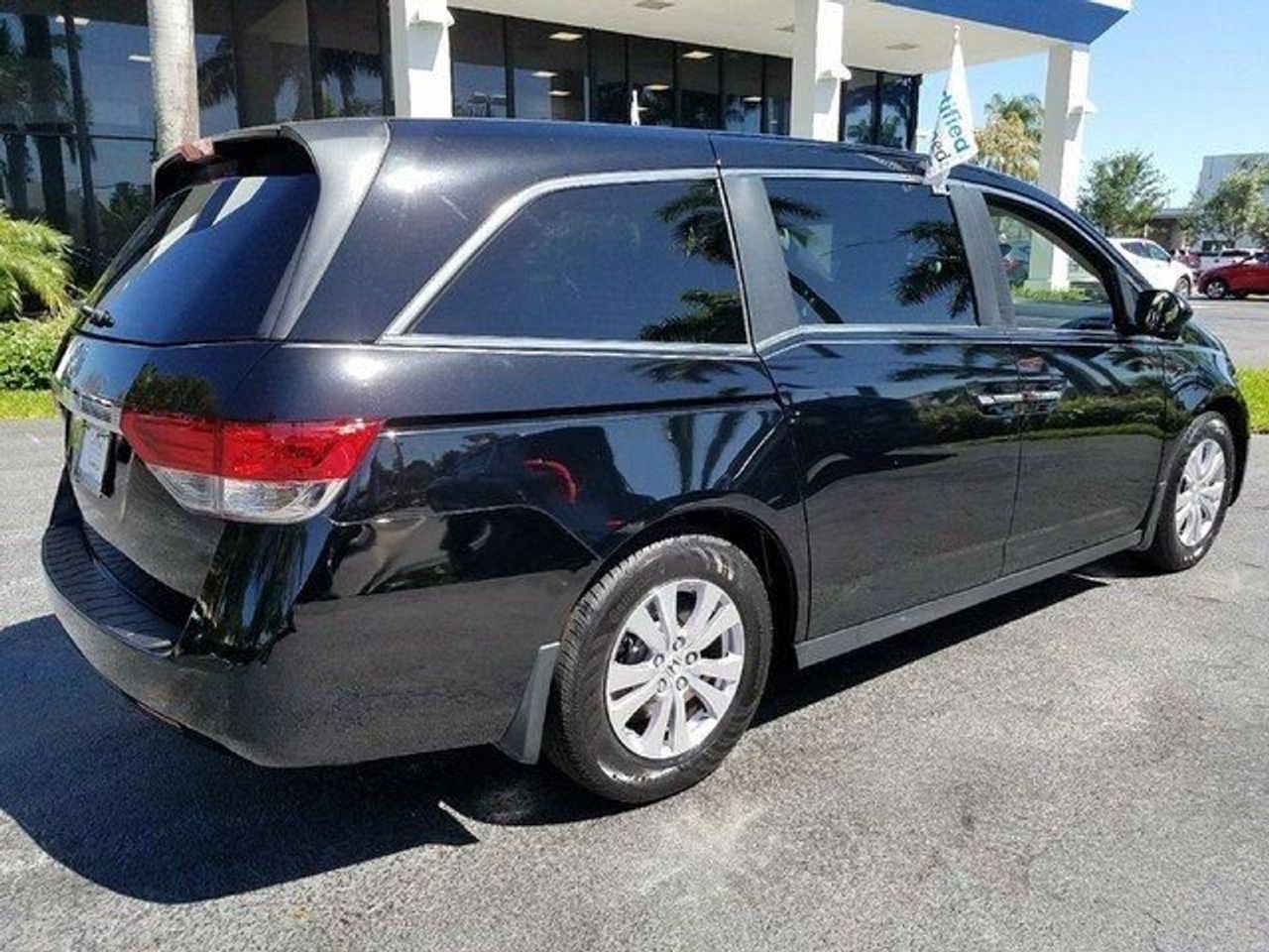 2014 Honda Odyssey | Aurora, CO, Crystal Black Pearl (Black), Front Wheel