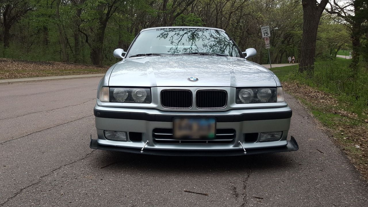 1996 BMW M3 Base | Sioux Falls, SD, Arctic Silver Metallic (Silver), Rear Wheel