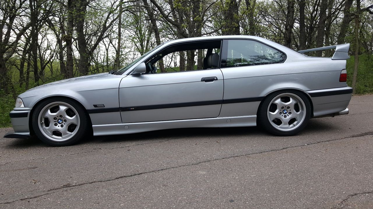 1996 BMW M3 Base | Sioux Falls, SD, Arctic Silver Metallic (Silver), Rear Wheel