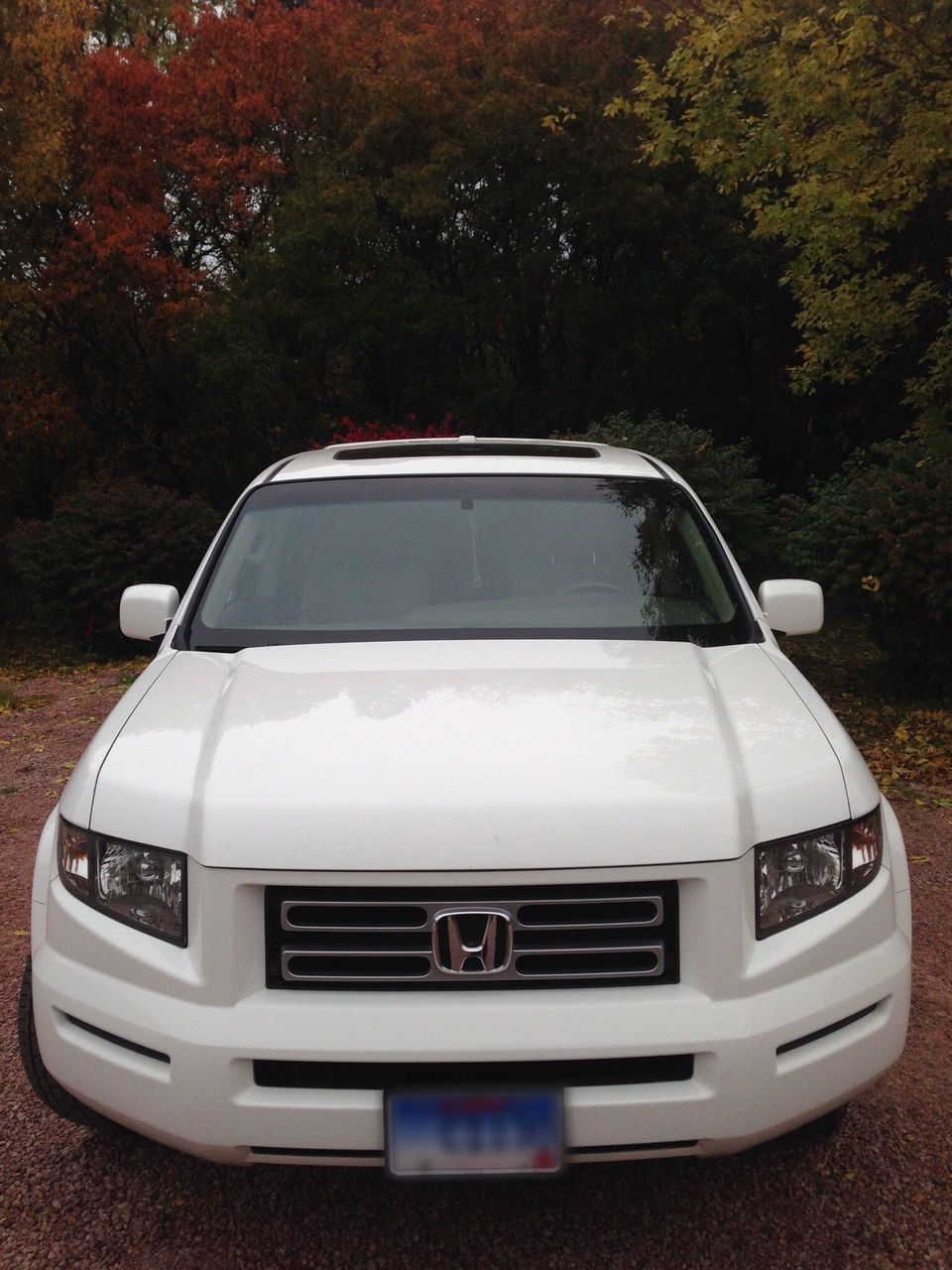 2008 Honda Ridgeline RTL w/Navi | Lyons, SD, Taffeta White (White), 4x4