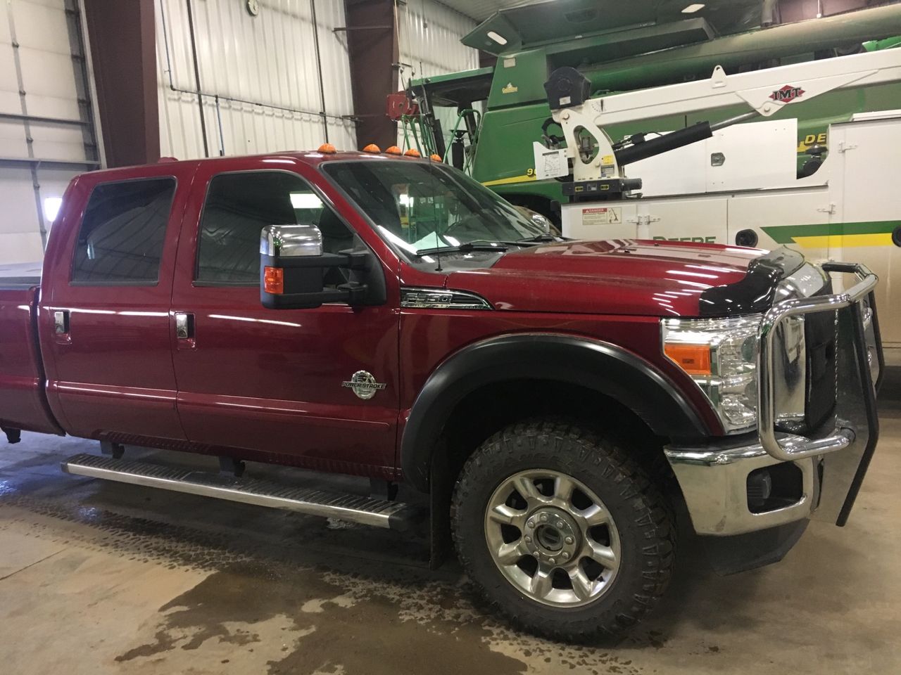 2013 Ford F-350 Super Duty Lariat | Hitchcock, SD, Ruby Red Metallic Tinted Clear Coat (Red & Orange), 4x4