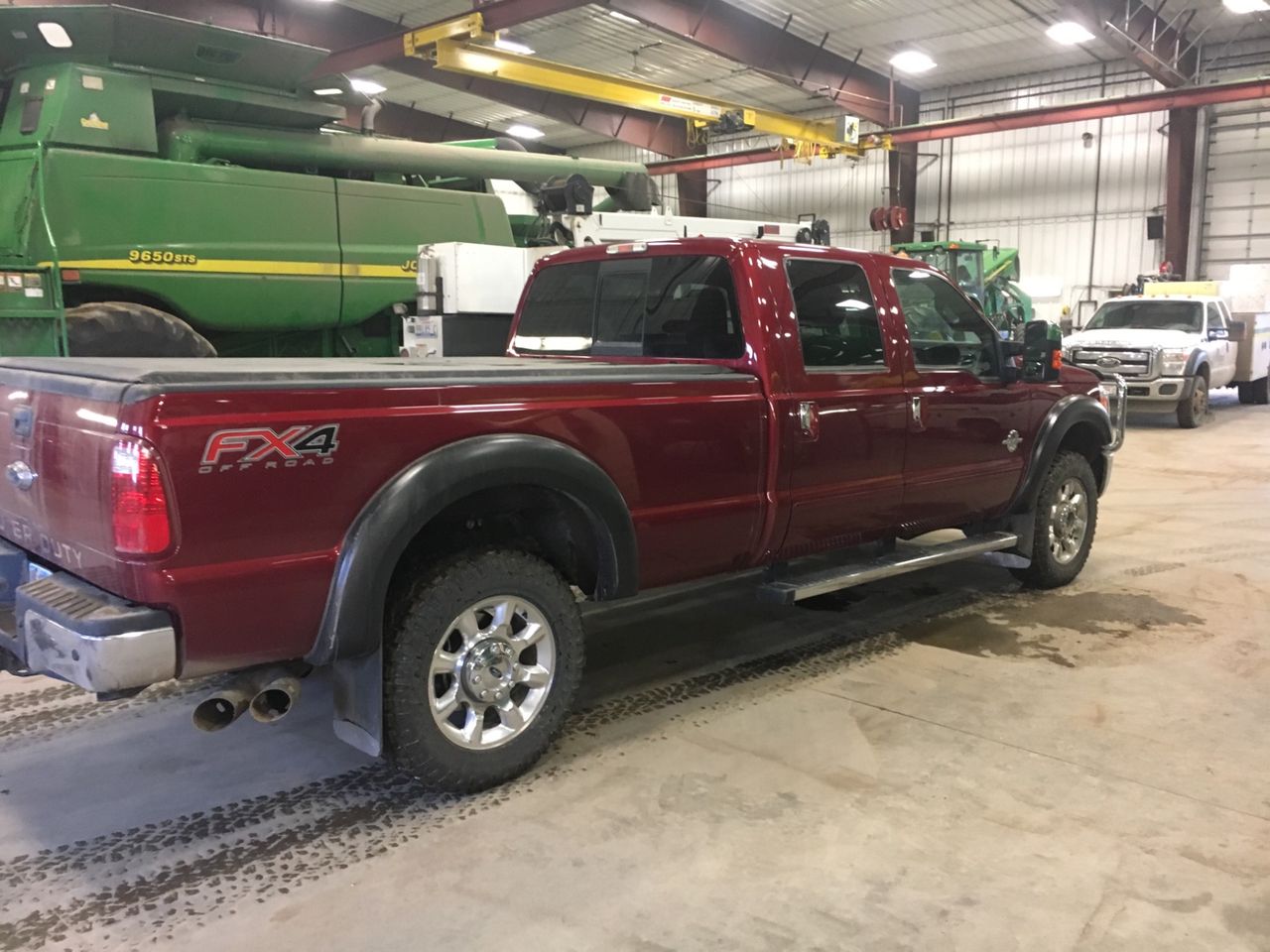 2013 Ford F-350 Super Duty Lariat | Hitchcock, SD, Ruby Red Metallic Tinted Clear Coat (Red & Orange), 4x4