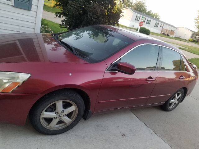 2001 Honda Accord, Firepepper Red Pearl (Red & Orange), Front Wheel