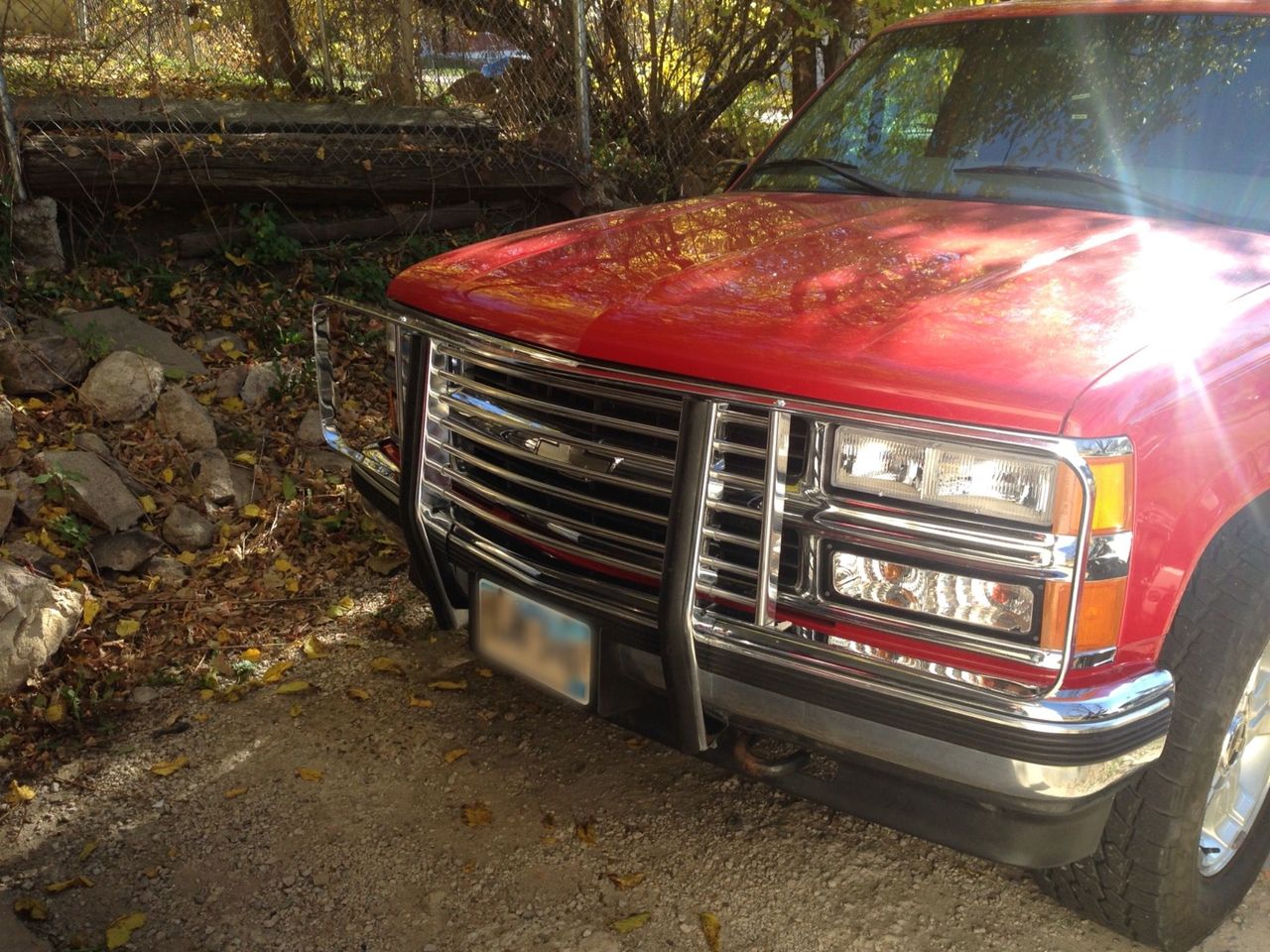 1999 Chevrolet Tahoe LS | Sioux Falls, SD, Victory Red (Red & Orange), 4 Wheel