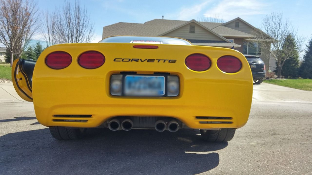 2004 Chevrolet Corvette Base | Sioux Falls, SD, Millennium Yellow (Yellow), Rear Wheel