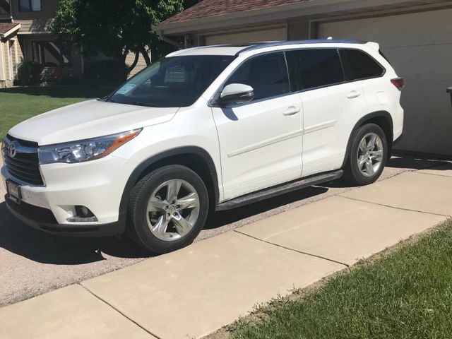 2015 Toyota Highlander, Blizzard Pearl (White)