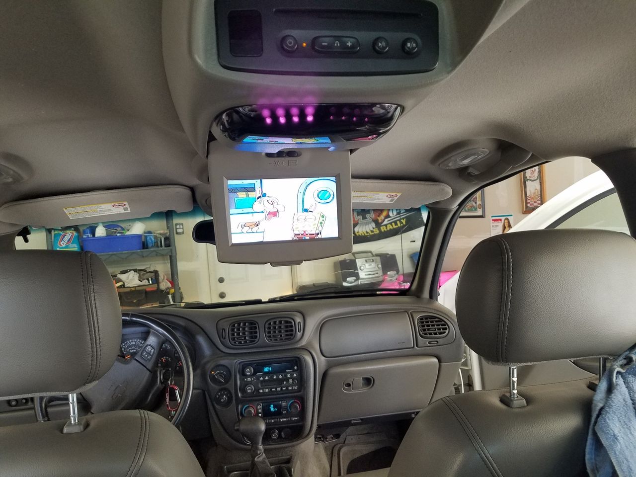 2003 Chevrolet TrailBlazer LTZ | Sioux Falls, SD, Summit White/Dark Gray Metallic (White), 4 Wheel