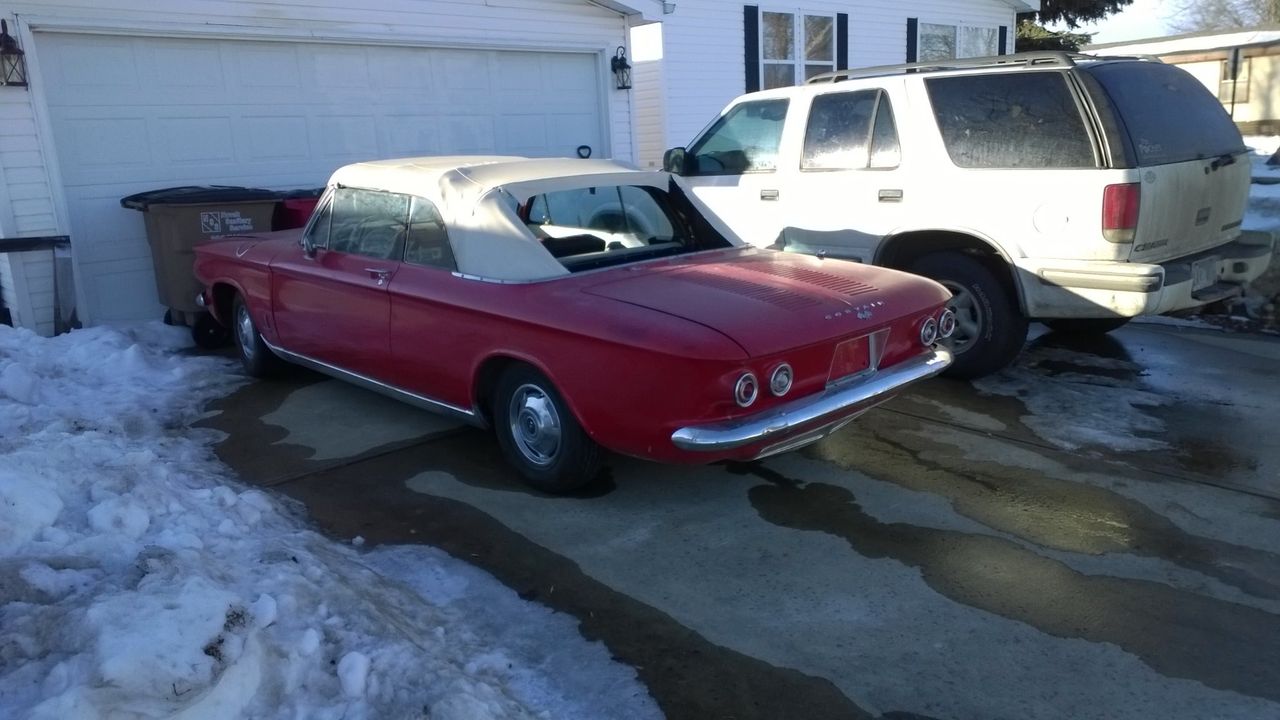 1964 Chevrolet Corvair | Sioux Falls, SD, Red & Orange