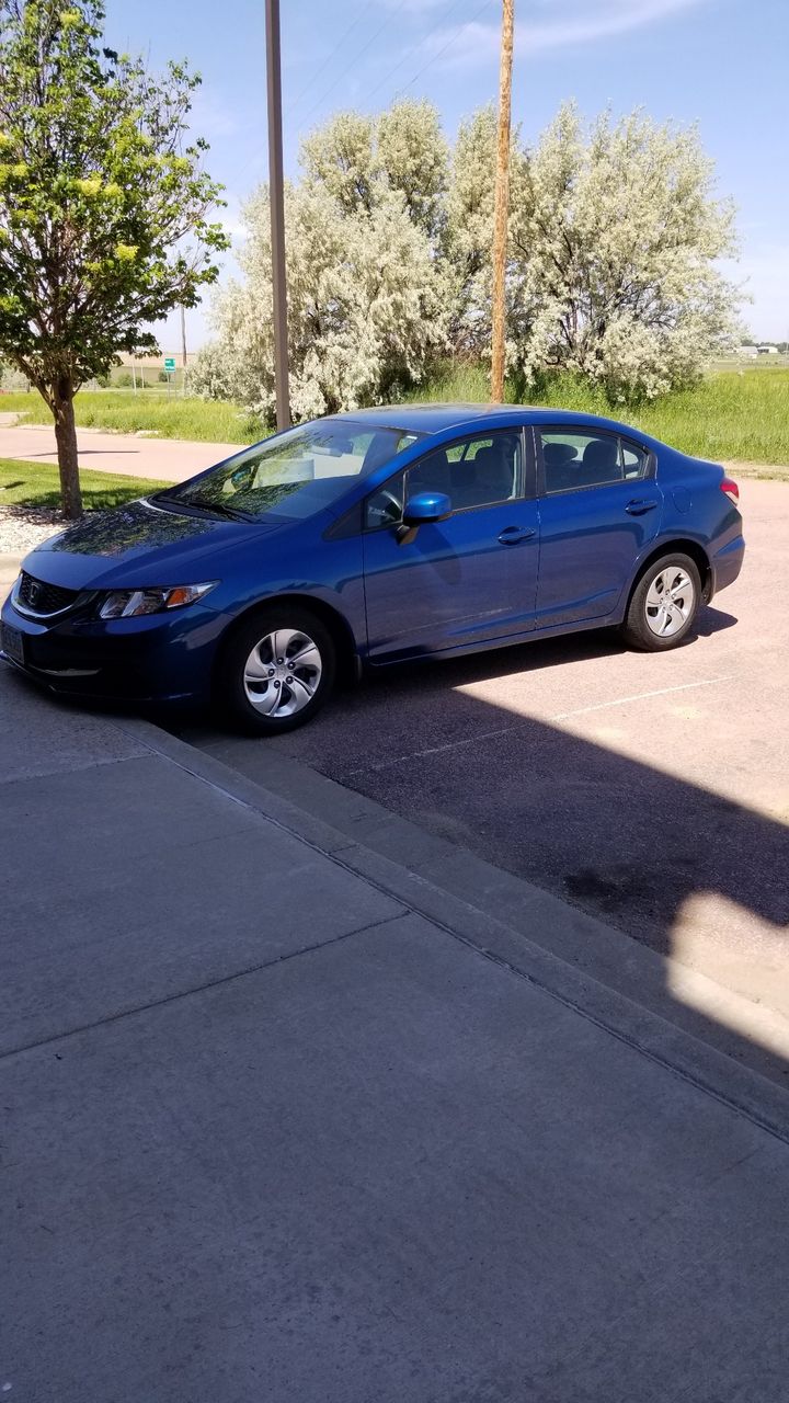 2013 Honda Civic | Sioux Falls, SD, Dyno Blue Pearl (Blue), Front Wheel