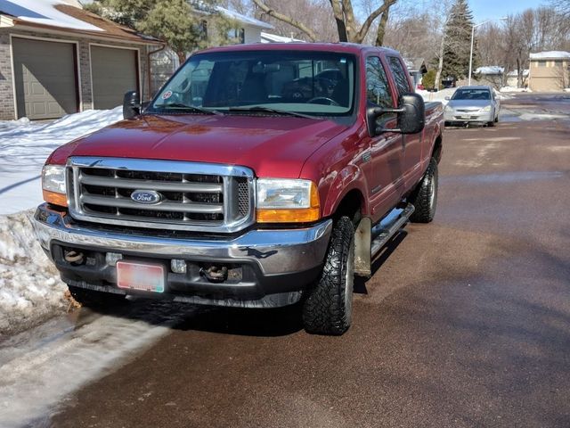 2001 Ford F-250 Super Duty XLT, Toreador Red Clearcoat (Red & Orange), 4 Wheel