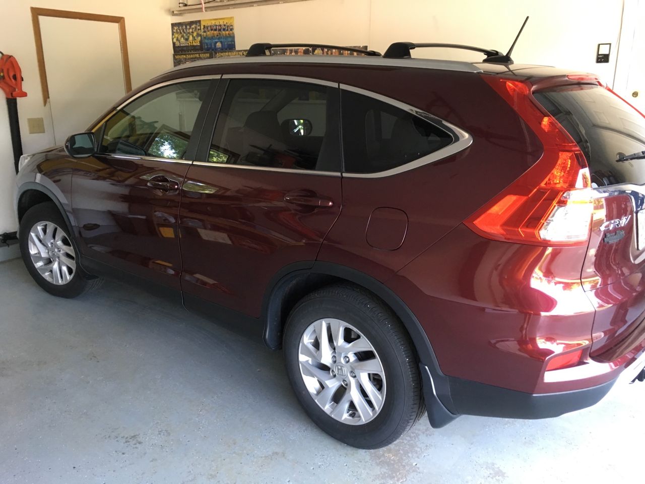 2015 Honda CR-V EX-L | Sioux Falls, SD, Basque Red Pearl II (Red & Orange), All Wheel