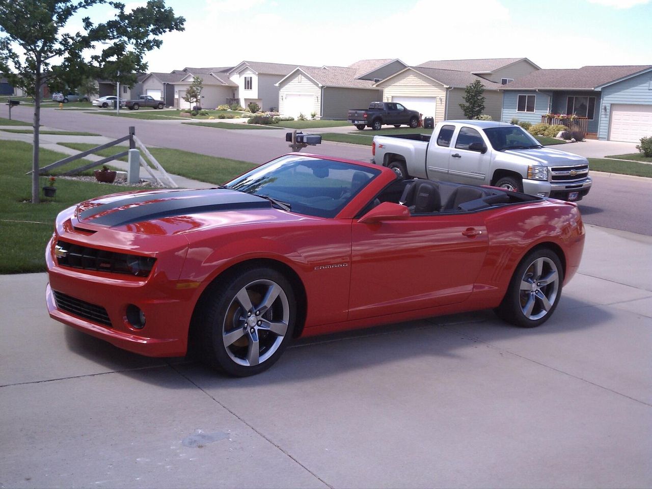 2012 Chevrolet Camaro SS | Sioux Falls, SD, Victory Red (Red & Orange), Rear Wheel