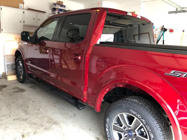 2017 Ford F-150 XLT, Ruby Red Metallic Tinted Clearcoat (Red & Orange)