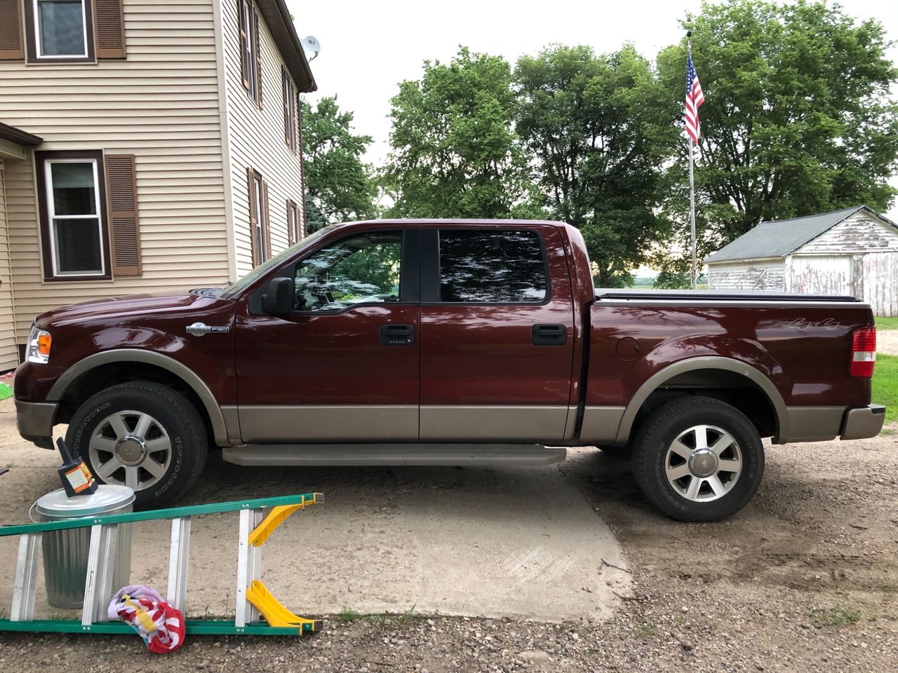 2005 Ford F-150 King Ranch | Flandreau, SD, Dark Copper Clearcoat Metallic/Arizona Beige (Brown & Beige), 4 Wheel