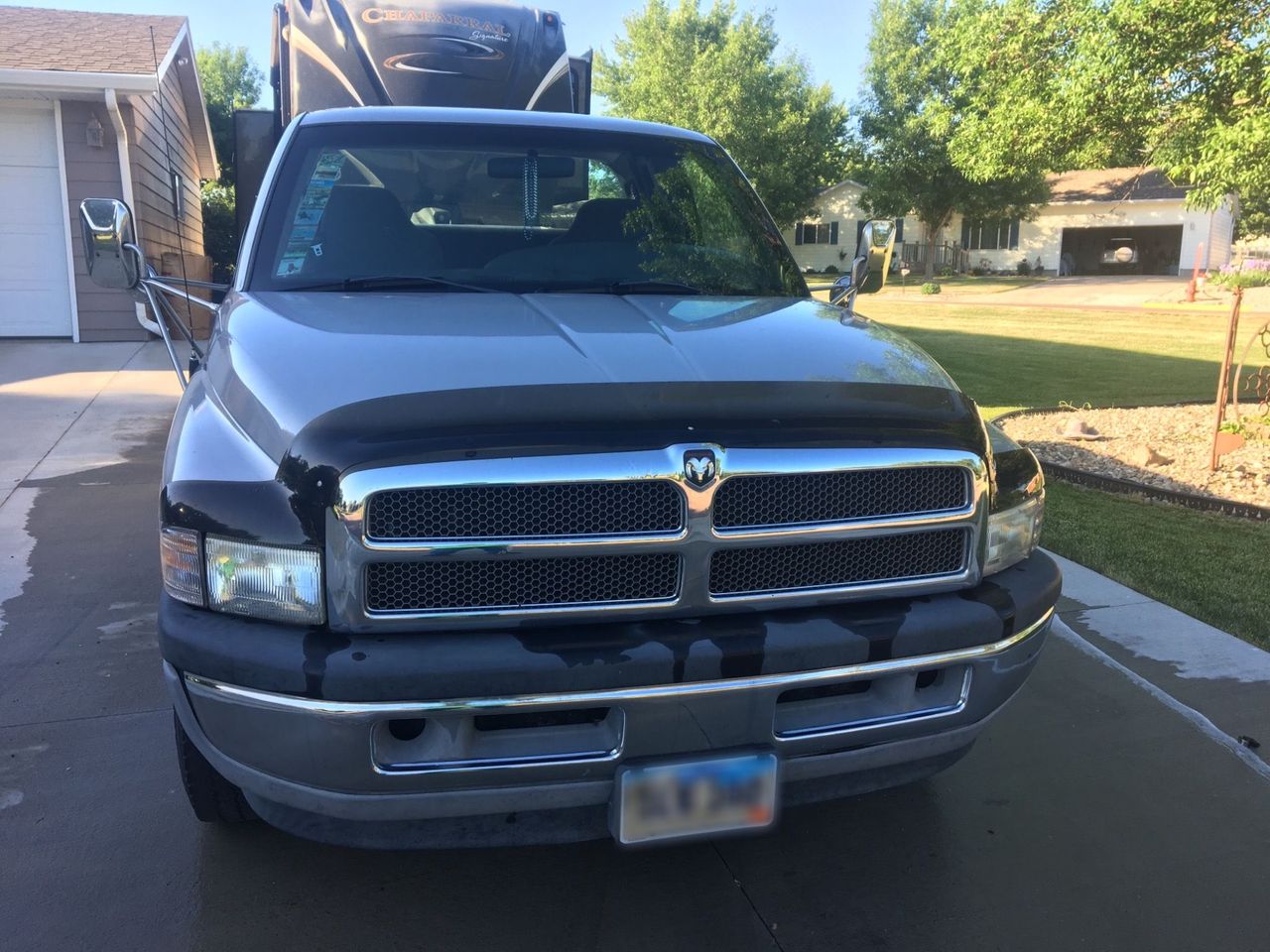 1999 Dodge Ram Pickup 2500 ST | Hartford, SD, Radiant Red (Red & Orange), Rear Wheel