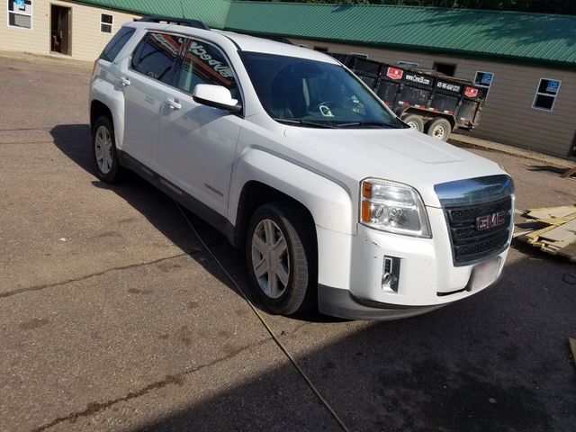 2012 GMC Terrain SLT-1, Olympic White (White), Front Wheel