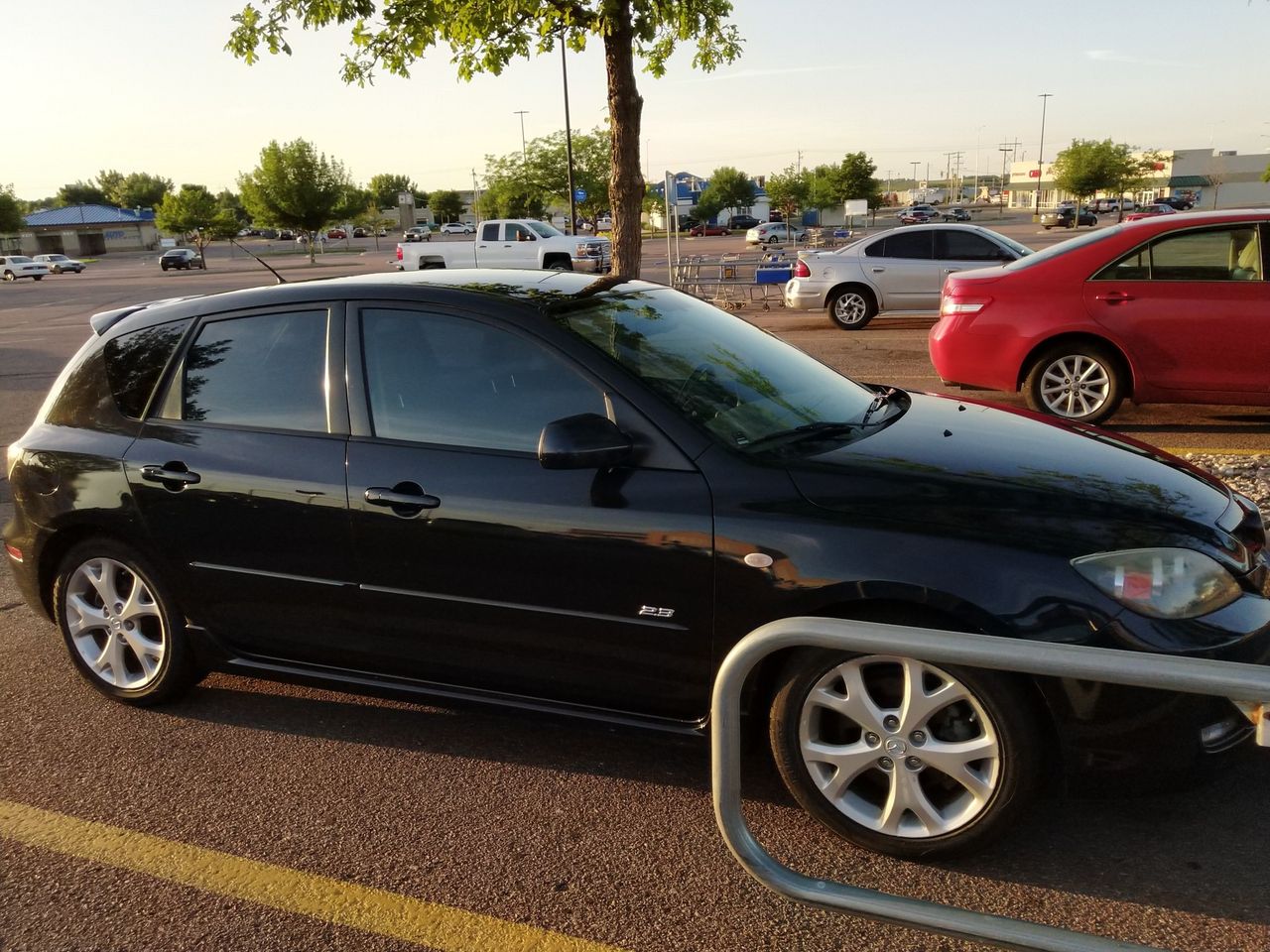 2007 Mazda Mazda3 | Sioux Falls, SD, Black Mica (Black), Front Wheel