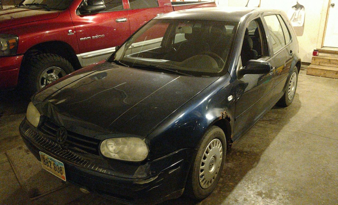 2000 Volkswagen Golf GLS TDi | Sioux Falls, SD, Indigo Blue Pearl (Blue), Front Wheel