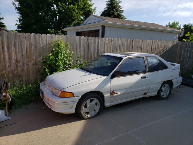 1991 Ford Escort, , Front Wheel