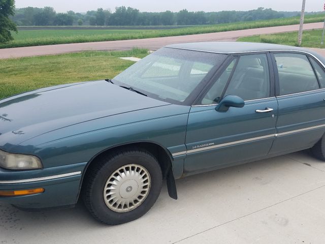 1997 Buick LeSabre Custom, Medium Malachite Metallic (Green), Front Wheel