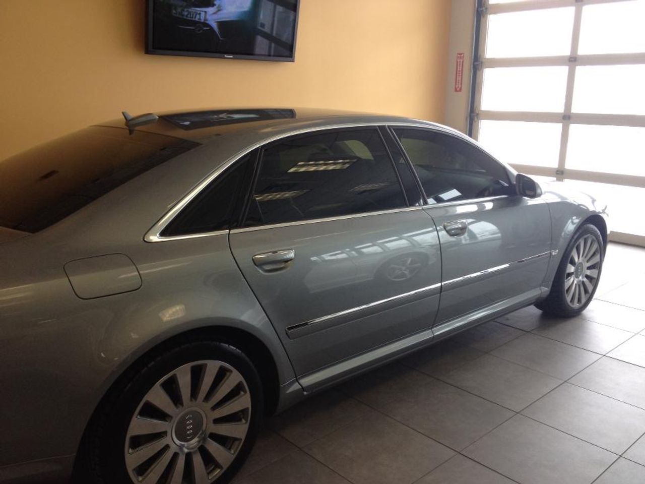 2006 Audi A8 L quattro | Sioux Falls, SD, Oyster Gray Metallic (Gray), All Wheel