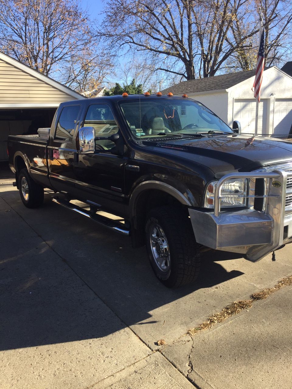 2007 Ford F-350 Super Duty Lariat | Sioux Falls, SD, Dark Green Satin Clearcoat Metallic/Silver Clearcoat Metallic (Green), 4 Wheel